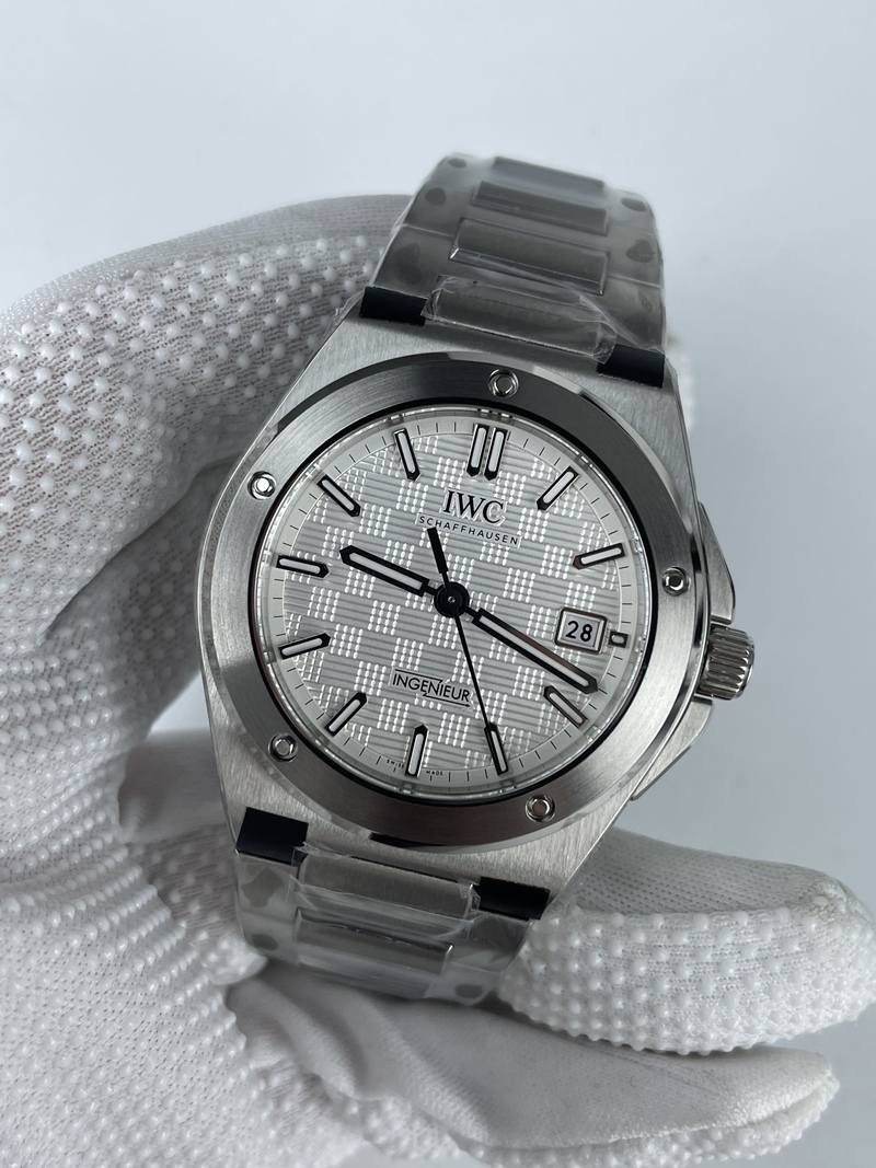 (준비완료/특급배송)NO.2383/V7공장 IWC 인제니어 실버다이얼 브레이슬릿