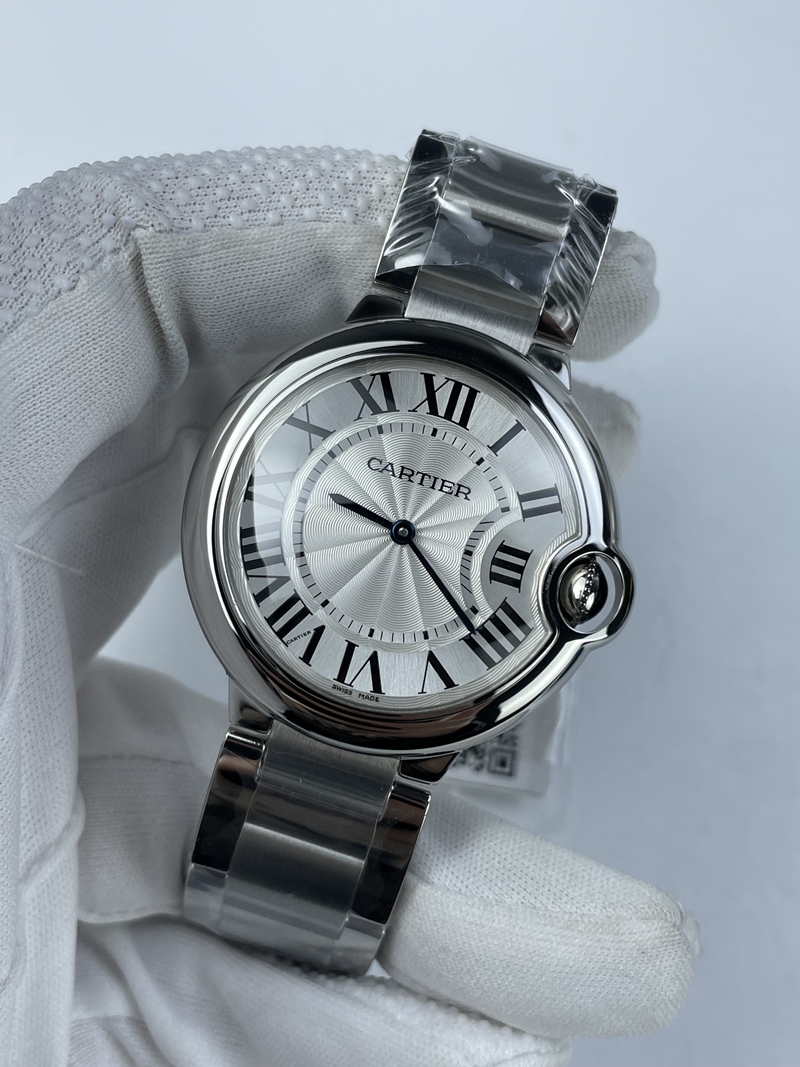 (준비완료/특급배송)NO.2414/V6공장 V7 발롱블루 36MM 쿼츠